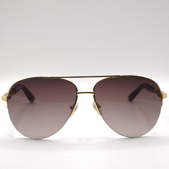 Dolce & Gabbana Women’s Aviator Sunglasses Gold/Tortoise DG2115 New main image 9